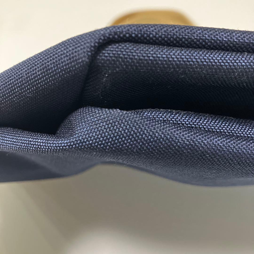 エルベシャプリエ　707C ネイビー　ゴールド　トゥモローランド　舟型