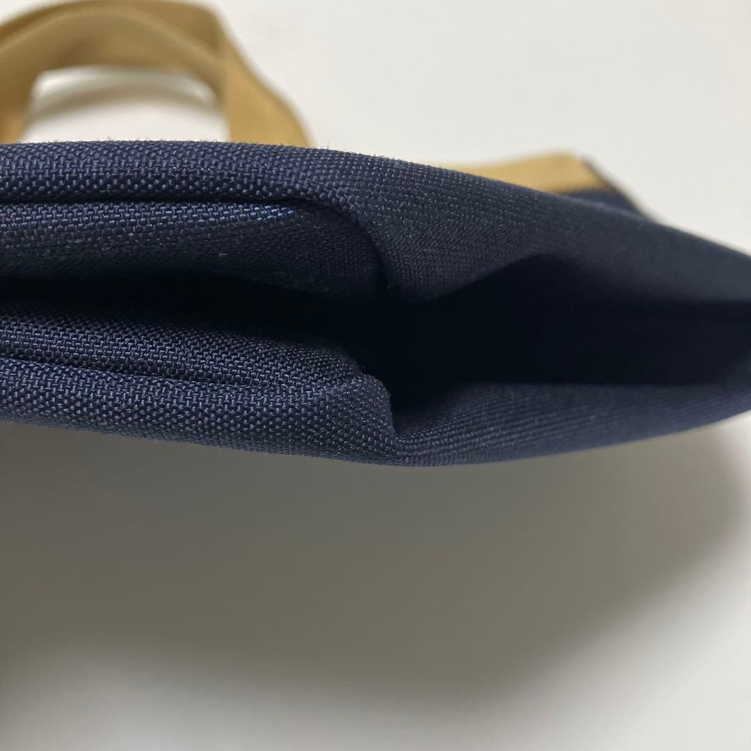 エルベシャプリエ　707C ネイビー　ゴールド　トゥモローランド　舟型