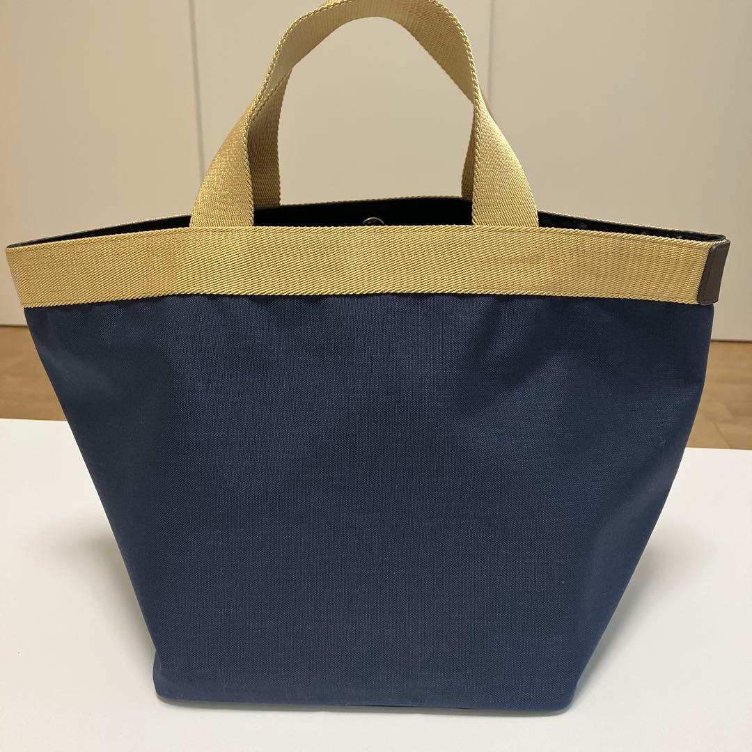 エルベシャプリエ　707C ネイビー　ゴールド　トゥモローランド　舟型