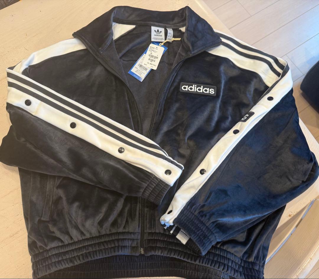 トップス adidas W ADIBREAK VELOUR TT