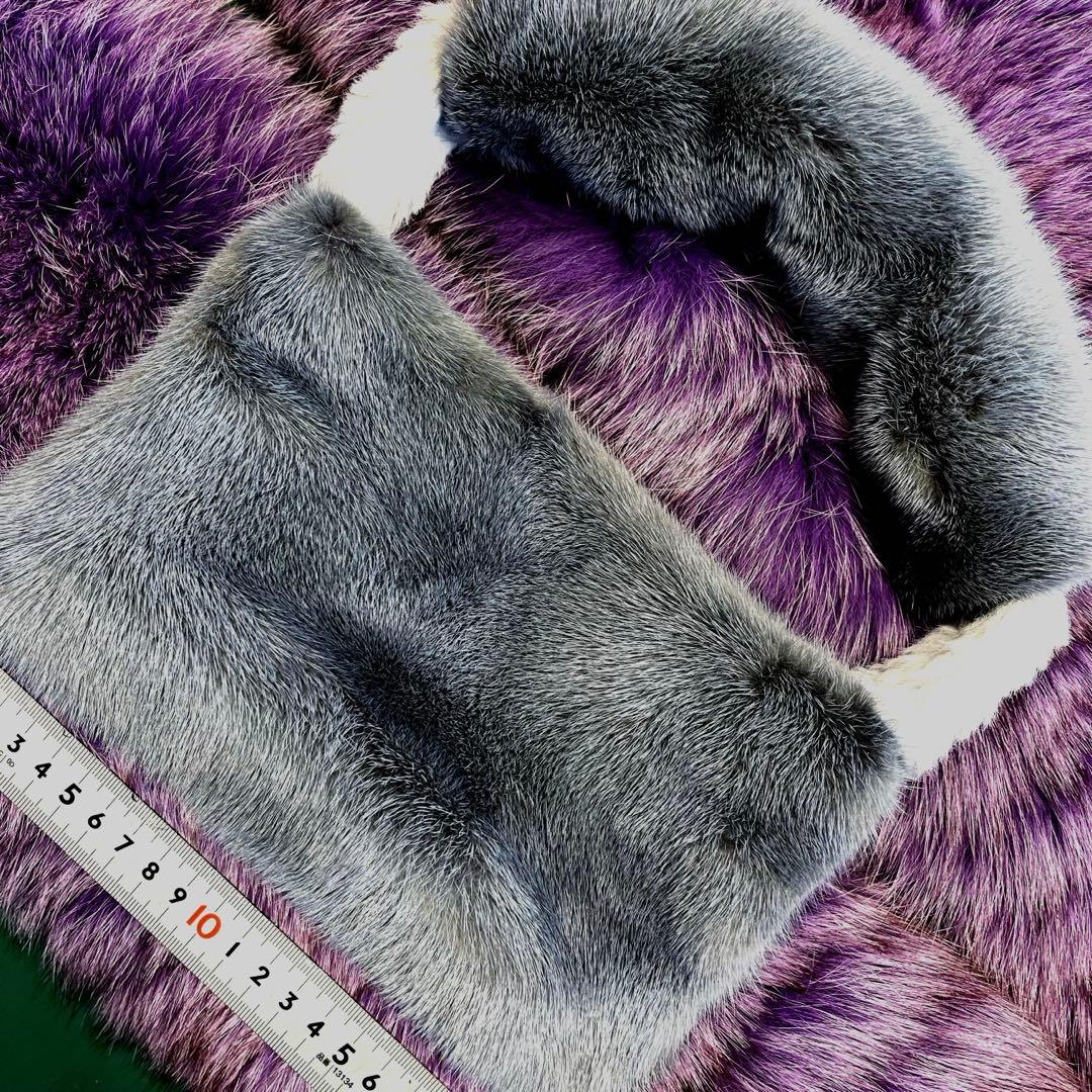 ミンク　ハンドルカバー／ブルーグレー Ｍサイズ ２枚セット／GAKE日本製❣️