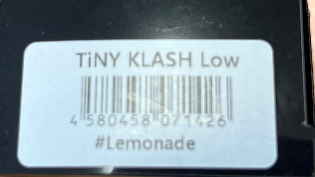 DRT タイニークラッシュ Low レモネード 新品未使用