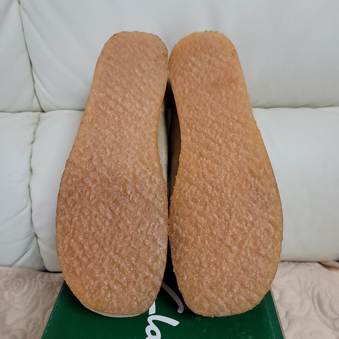 未使用クラークスワラビーClarks Wallabee26.0cmサンドベージュ