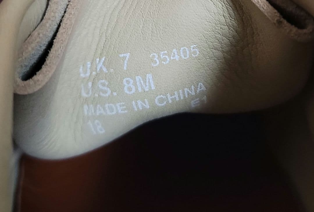 未使用クラークスワラビーClarks Wallabee26.0cmサンドベージュ