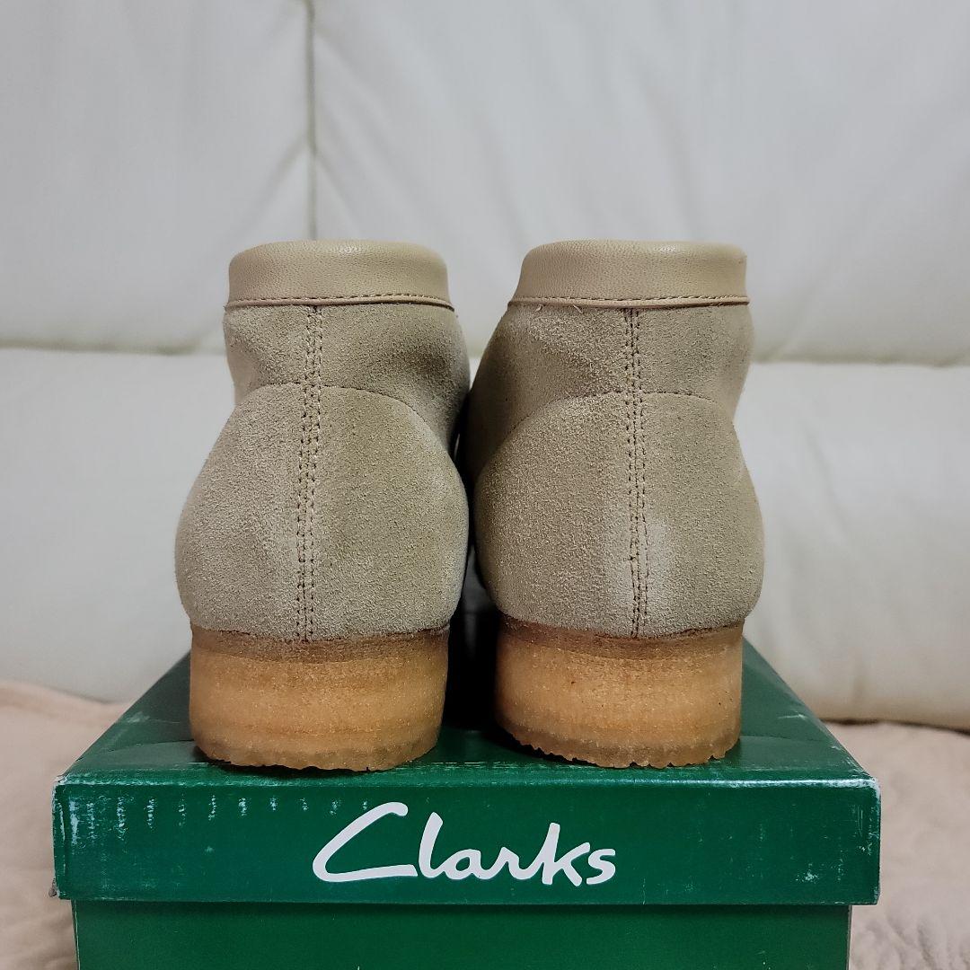 未使用クラークスワラビーClarks Wallabee26.0cmサンドベージュ