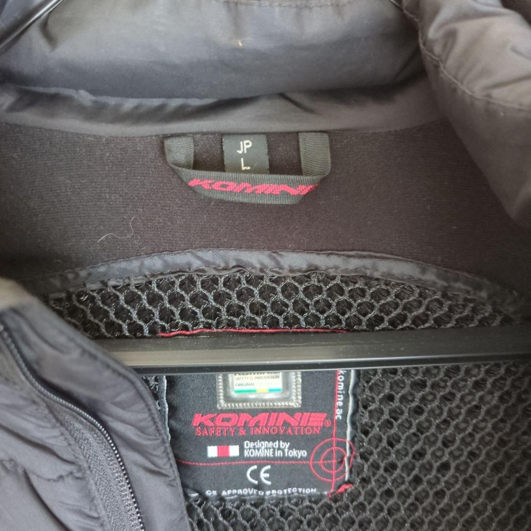 KOMINE コミネ プロテクトウインターパッディングジャケット JK-612