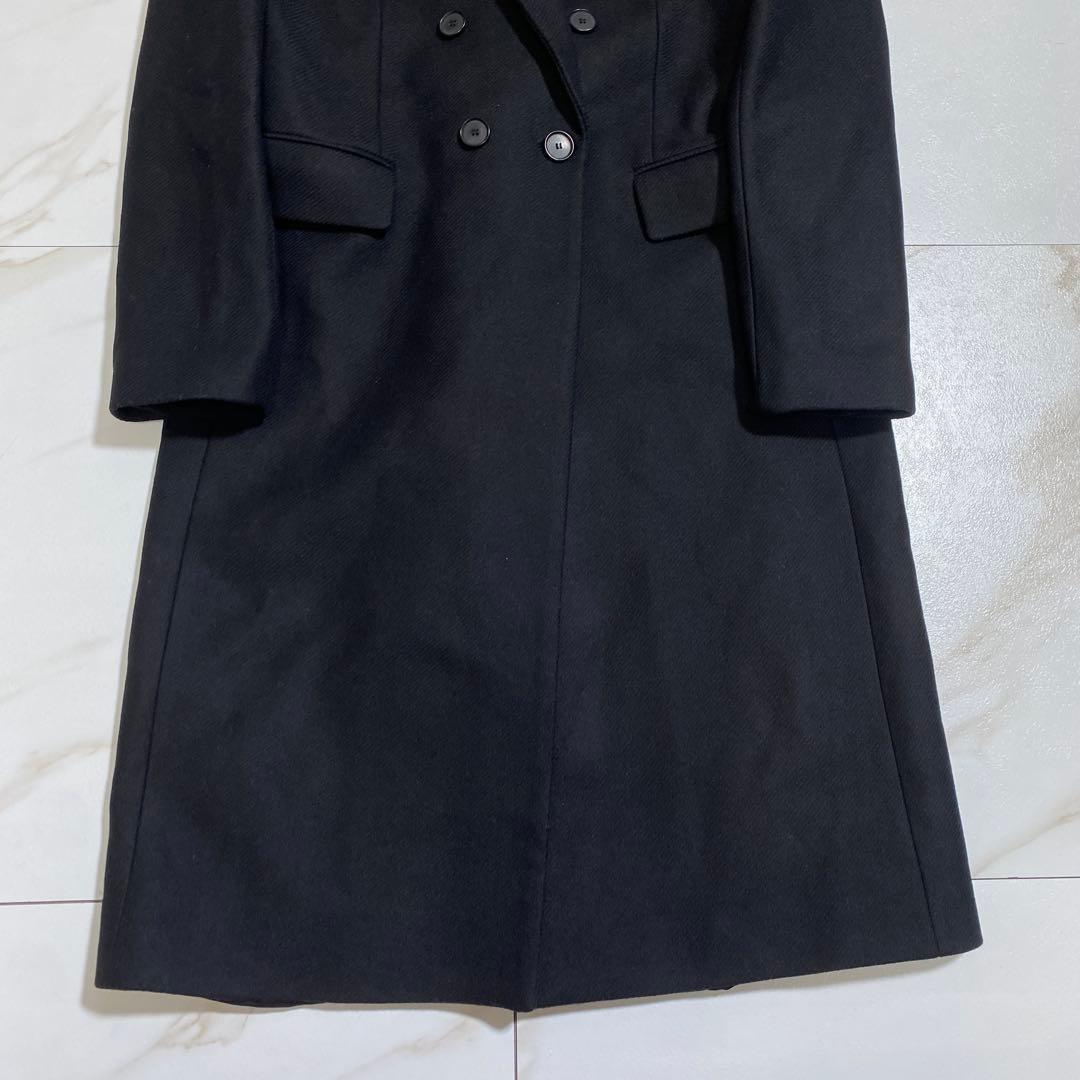 極美品♡ザラ マンテコ ウール チェスターコート ツイル生地 M位