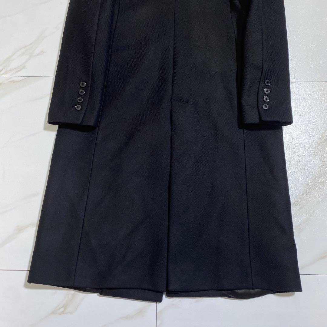 極美品♡ザラ マンテコ ウール チェスターコート ツイル生地 M位