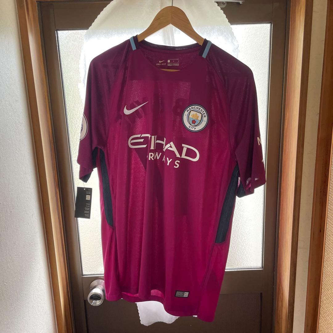 未着用 正規品 17-18 マンチェスターシティ(アウェイ)デ・ブライネ