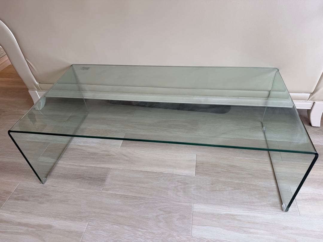 【美品】【送料無料】フランフラン　大人気クレールコーヒーテーブル W1200