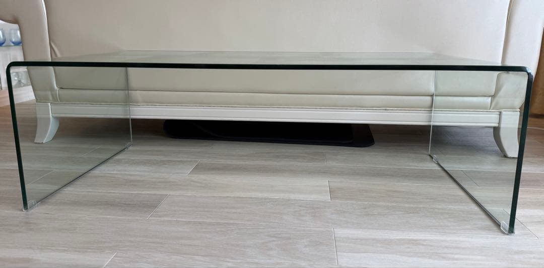 【美品】【送料無料】フランフラン　大人気クレールコーヒーテーブル W1200