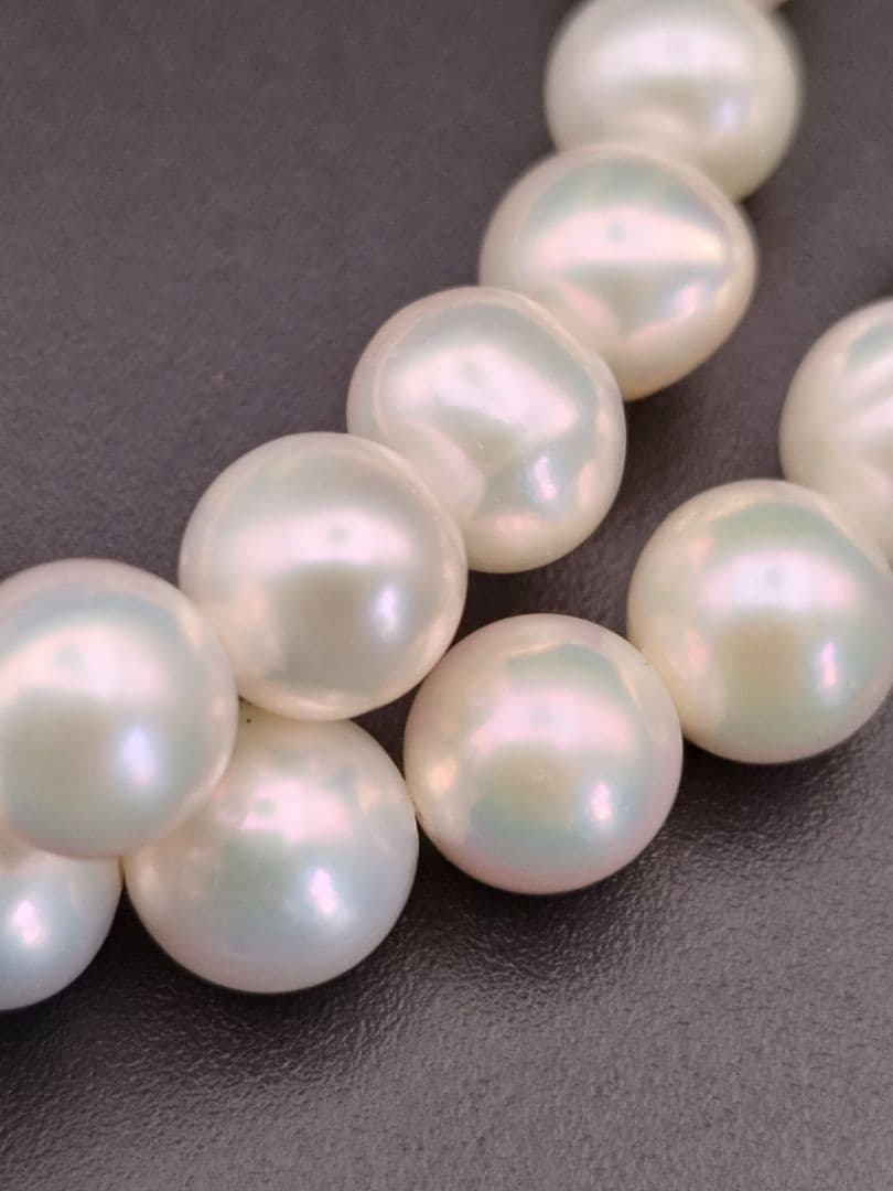 本真珠 パールネックレス ホワイト silver925 シルバー925