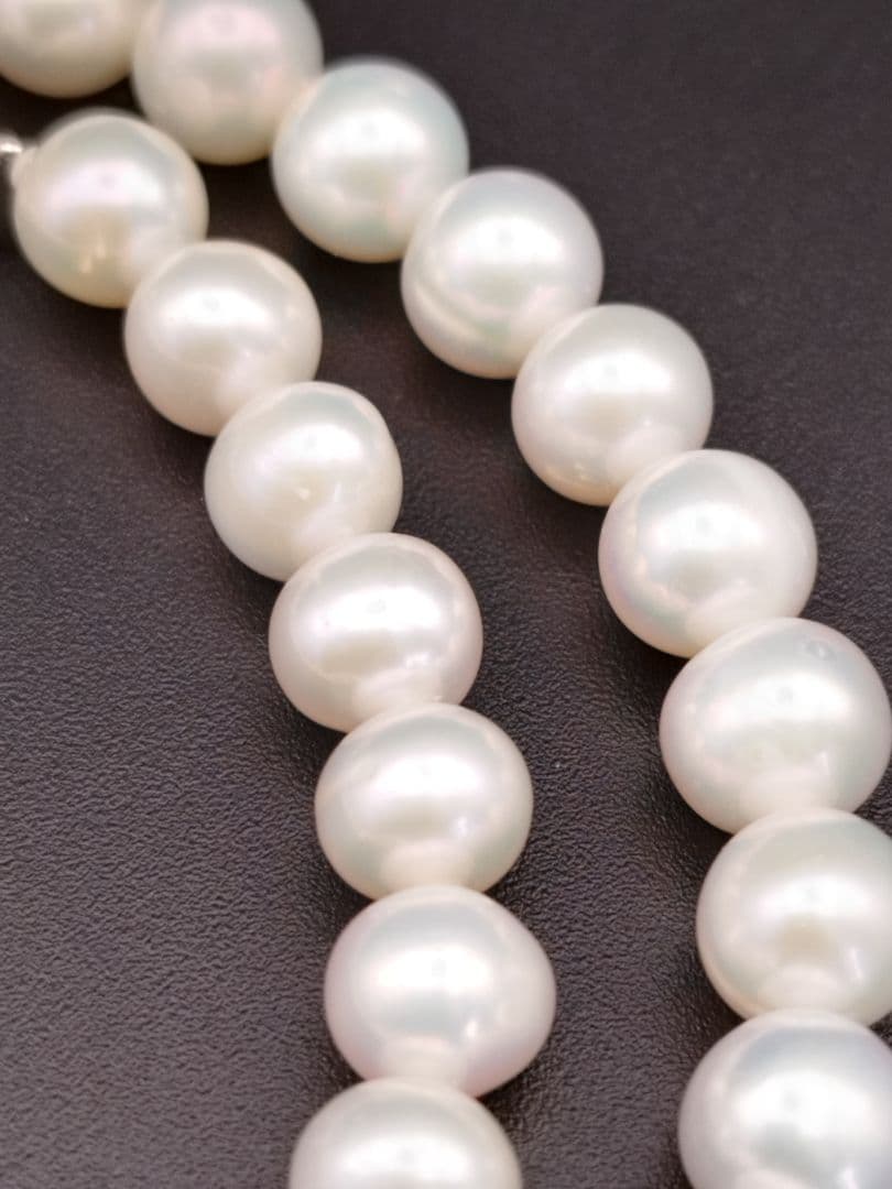 本真珠 パールネックレス ホワイト silver925 シルバー925