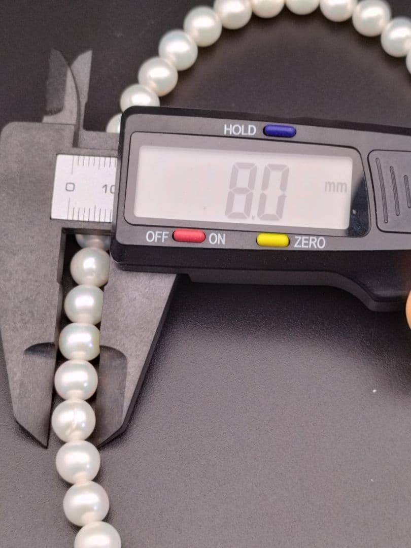 本真珠 パールネックレス ホワイト silver925 シルバー925