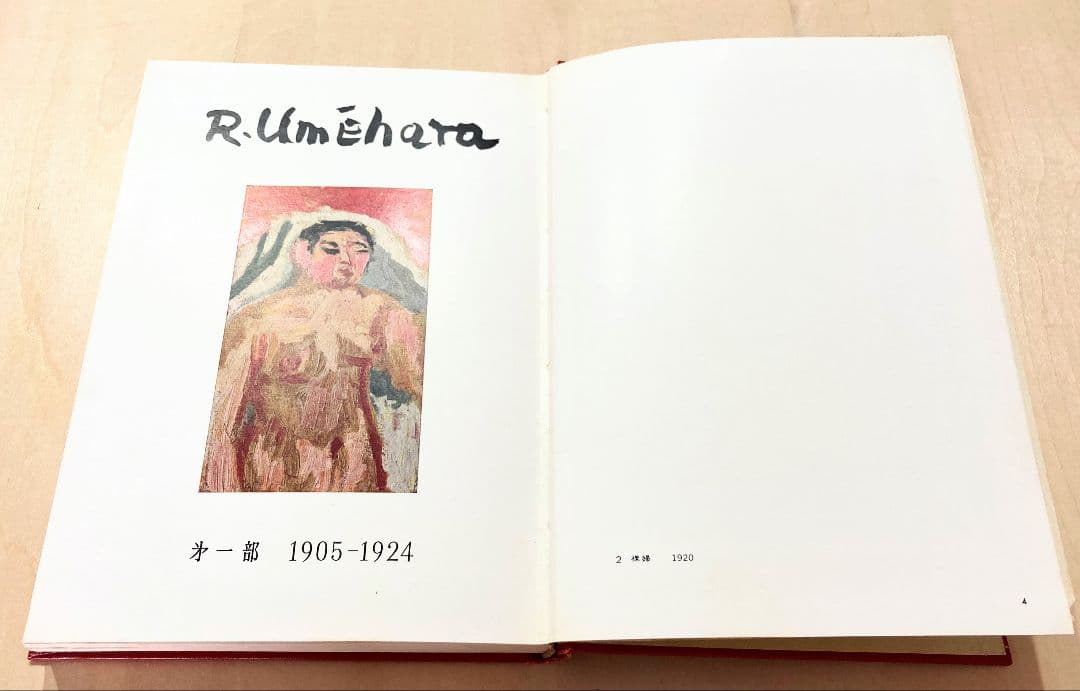 ◇梅原龍三郎 第一部 限定本 求龍堂発行 昭和35年◇