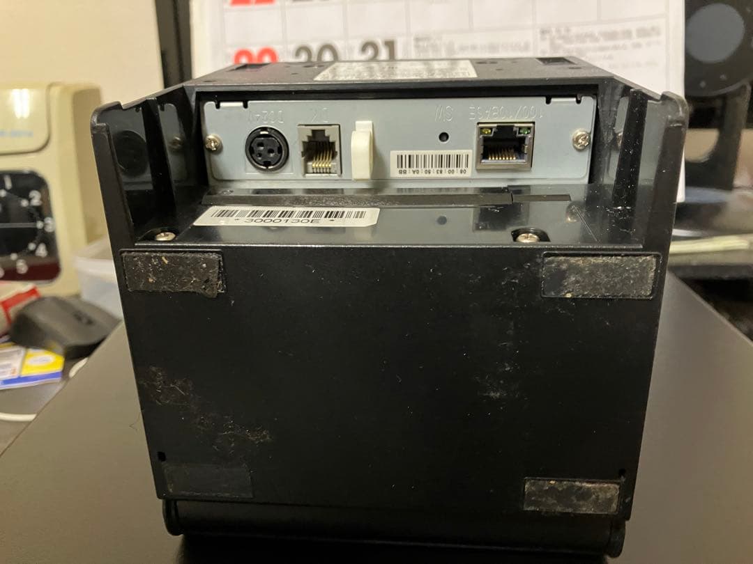 ⭐︎SIIエアペイスマレジ対応サーマルプリンター&キャッシュドロワー黒一式エプソン