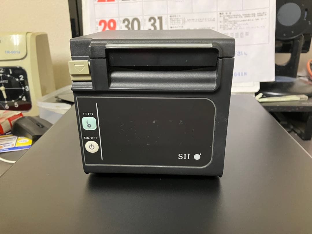 ⭐︎SIIエアペイスマレジ対応サーマルプリンター&キャッシュドロワー黒一式エプソン