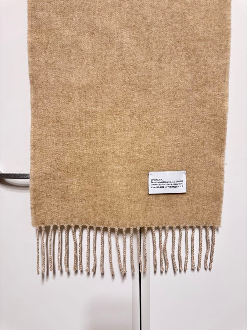 バイカラー スカーフ カシミヤLOEWE正規品　ショッパー別で付けれます♡