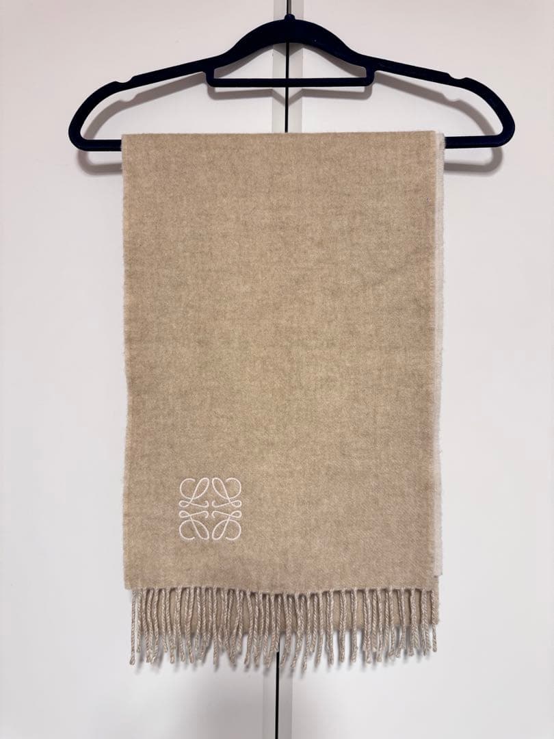 バイカラー スカーフ カシミヤLOEWE正規品　ショッパー別で付けれます♡