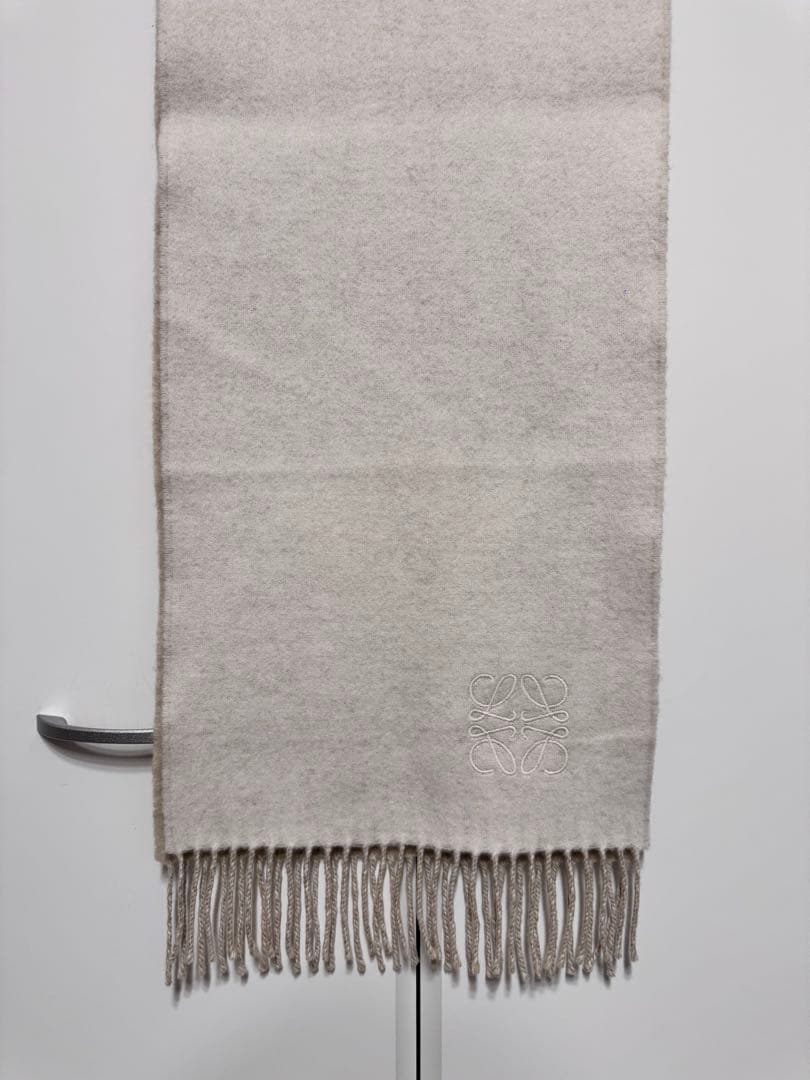 バイカラー スカーフ カシミヤLOEWE正規品　ショッパー別で付けれます♡