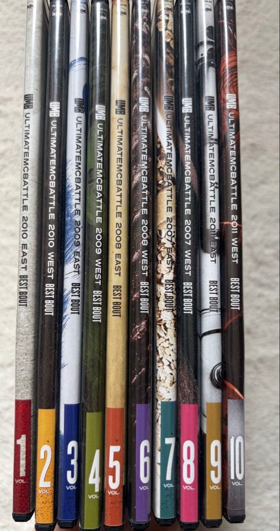 UMB ULTIMATEMCBATTLE BEST BOUT DVDセット