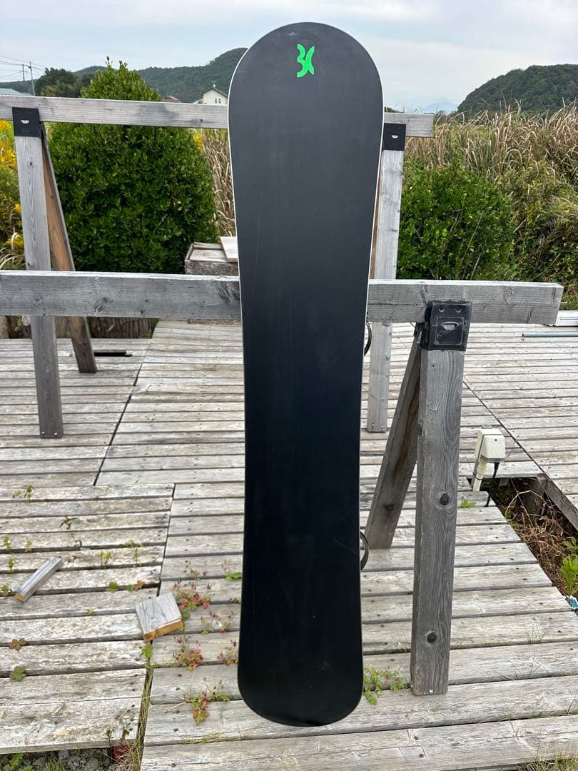 スノーボード 黒 ビンディング付属