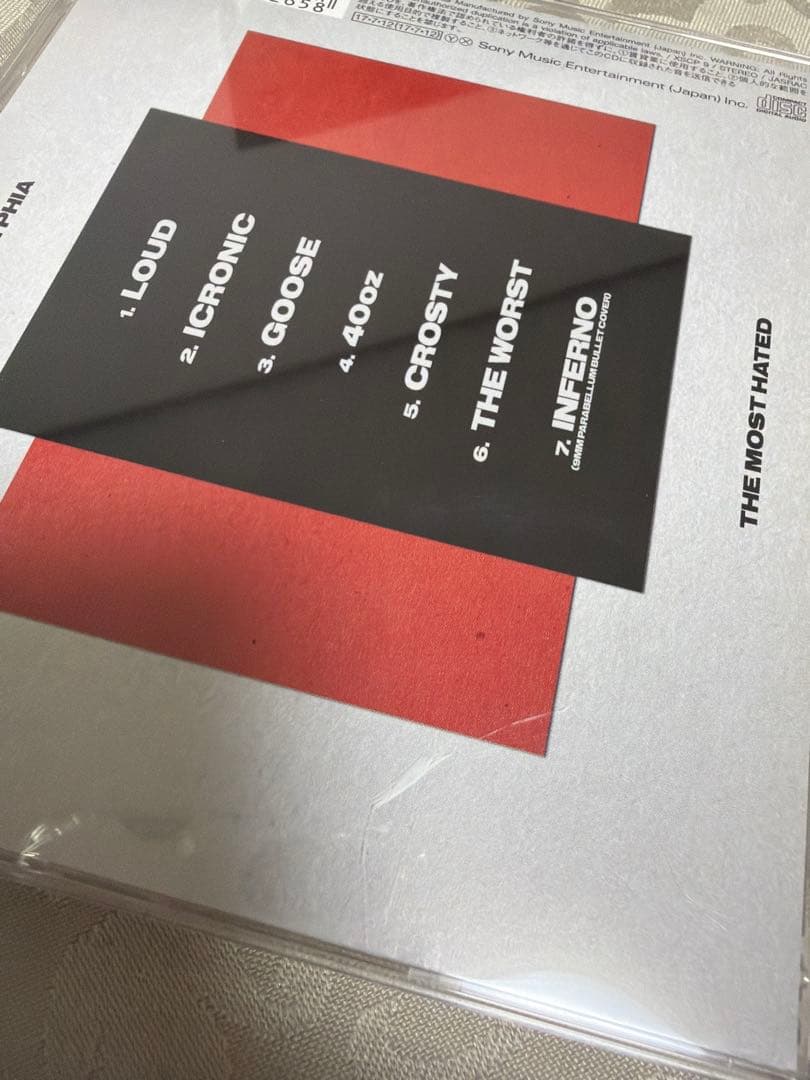 POLYPHIA THE MOST HATED CD ポリフィア