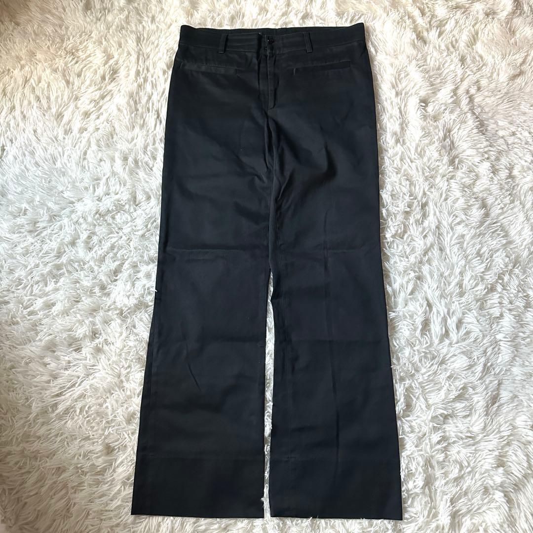 agnes b. homme スラックス ブラック フランス製 M〜L相当