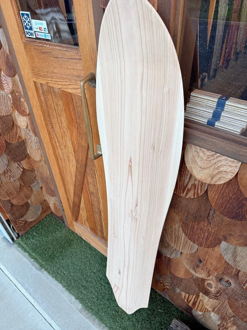 雪板142cm パウダー　ピンテール　スノーサーフ