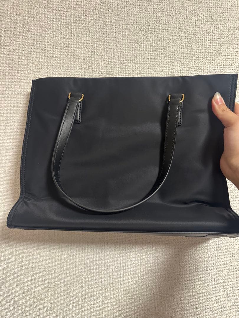 Tory Burch 黒 ナイロン ビジネスバッグ