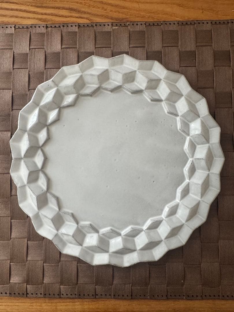 アスティエ　キューブ　プレート　astier de villatte