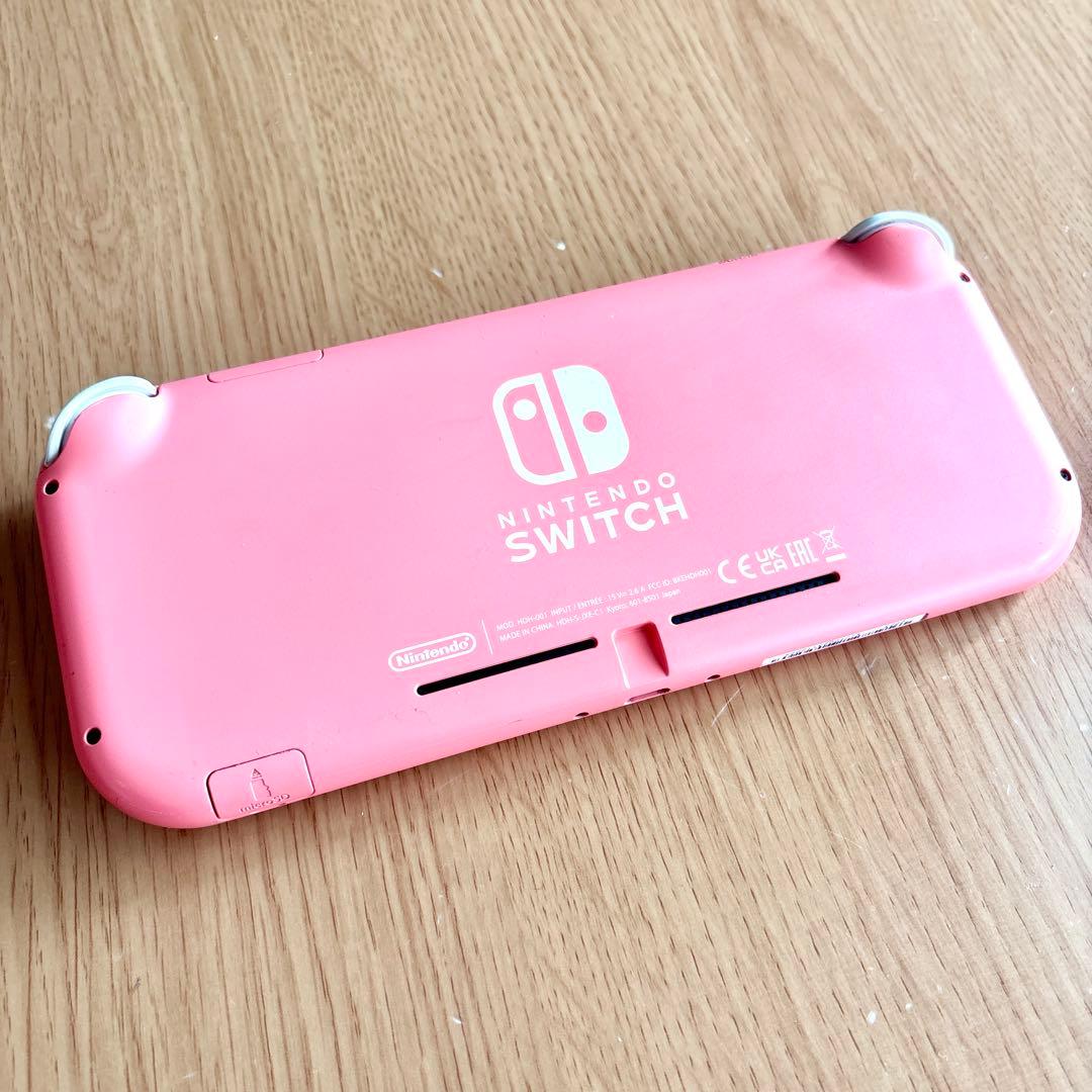 ぽて　Nintendo Switch Lite 本体 コーラル ピンク