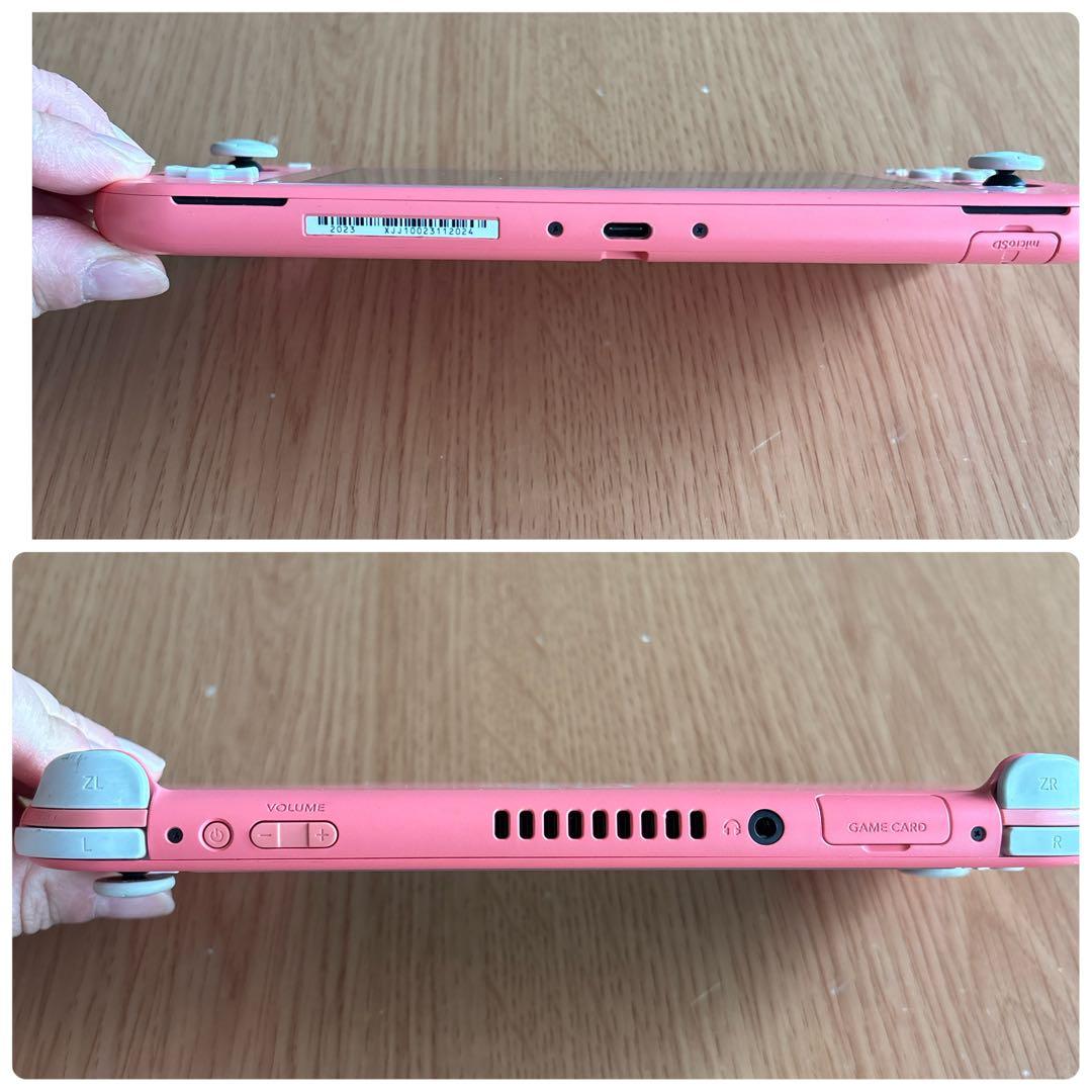 ぽて　Nintendo Switch Lite 本体 コーラル ピンク