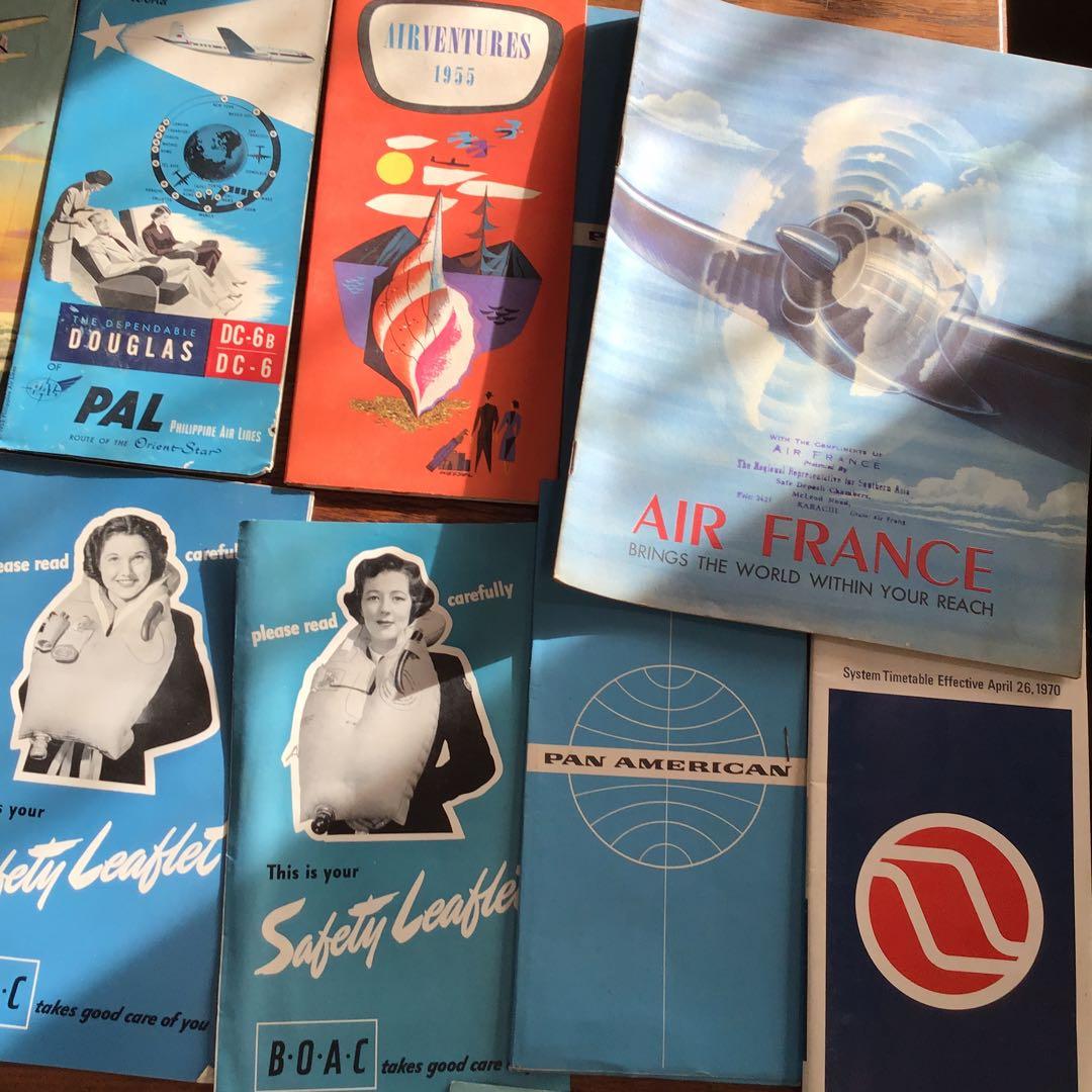 トラベラーズノート　多数　海外　航空会社　パンナム等