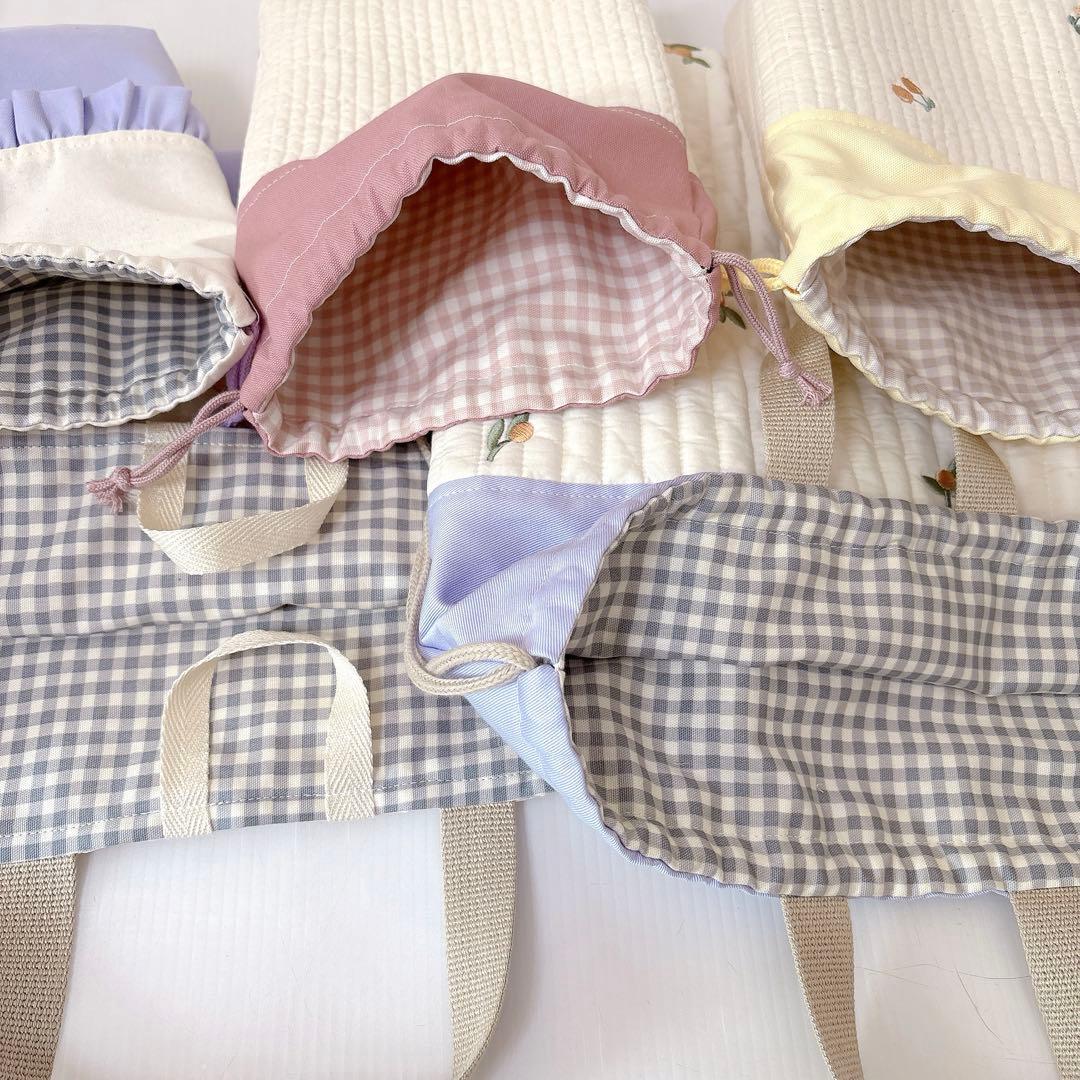 レッスンバッグ ナップサック　　コップ袋✖️3