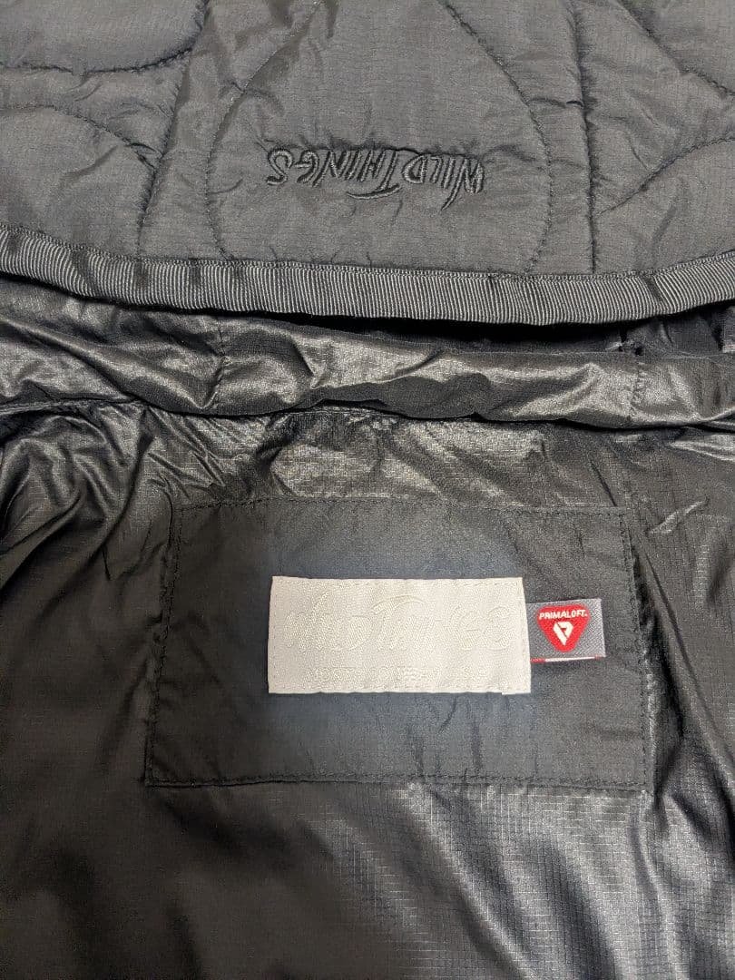 別注 WILD THINGS×TOMORROWLAND キルティングコート 黒