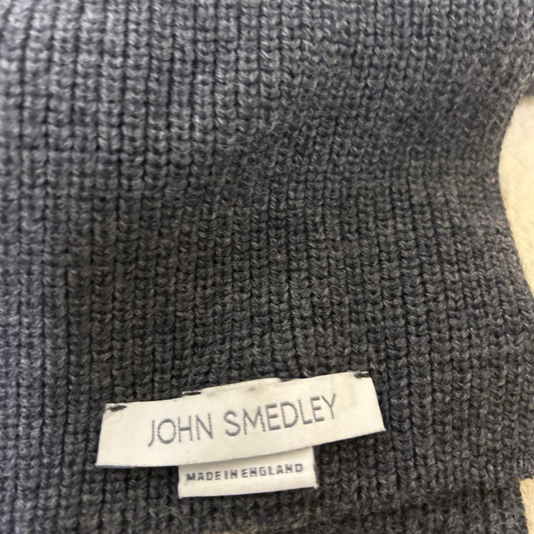 JOHN SMEDLEY メリノウール マフラー ジョンスメドレー