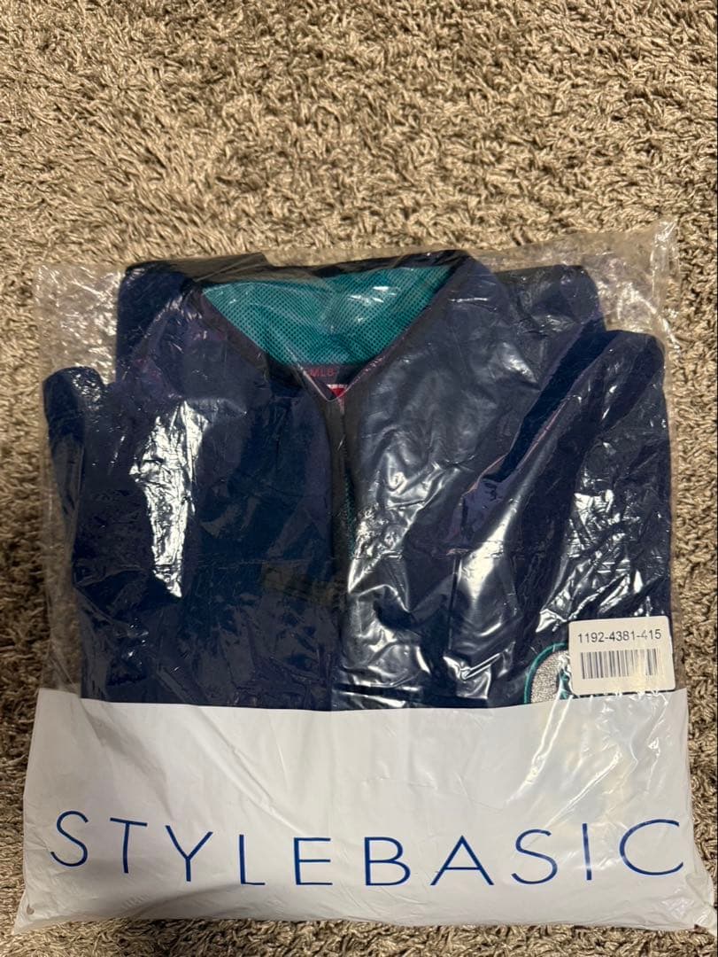 ⭐︎新品未使用⭐︎MLB シアトルマリナーズ フリースジャケット Lサイズ＋おまけ付