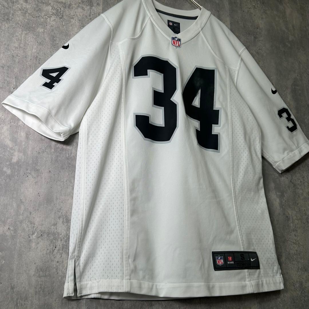 希少 NIKE NFL レイダース ボージャクソン ゲームシャツ 白