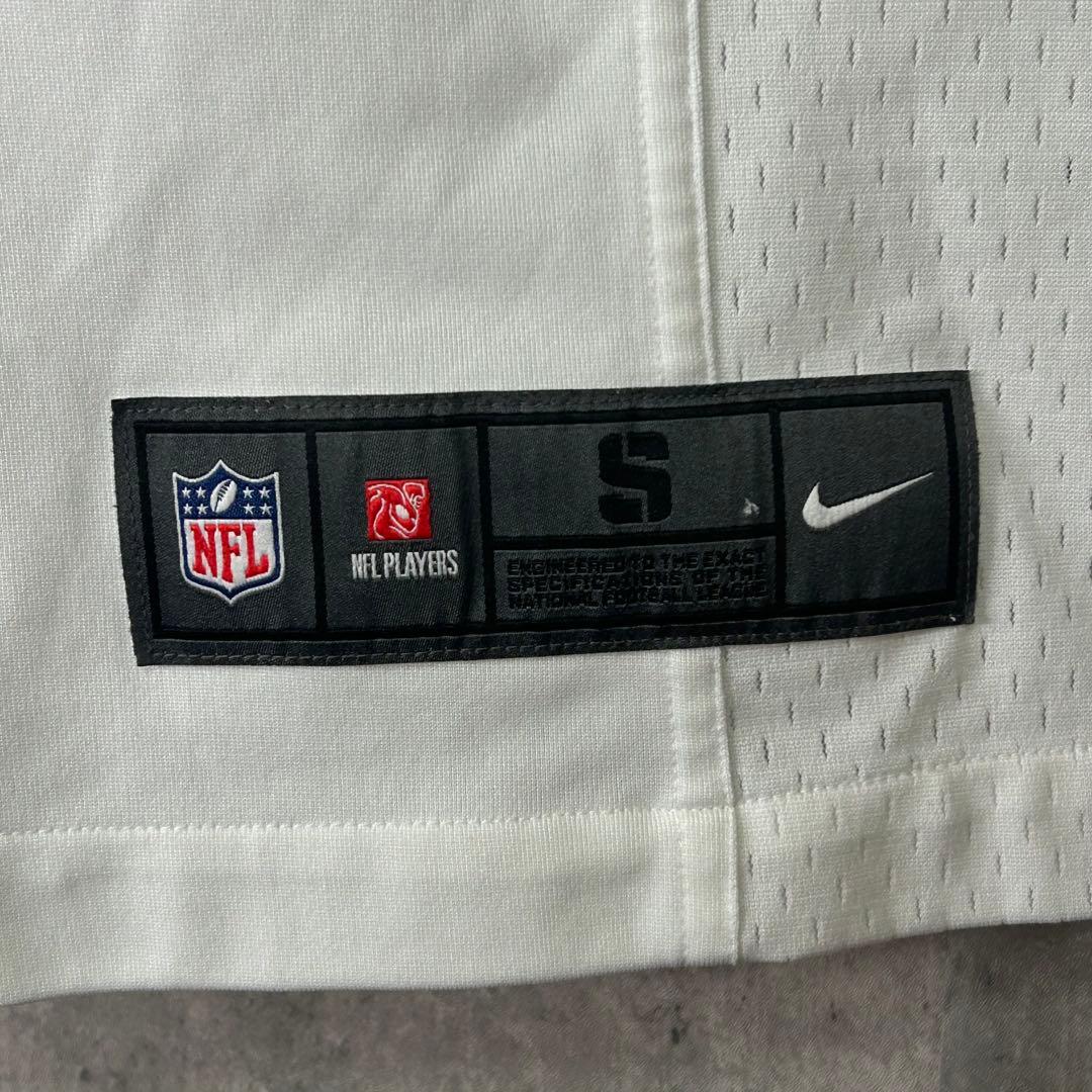 希少 NIKE NFL レイダース ボージャクソン ゲームシャツ 白