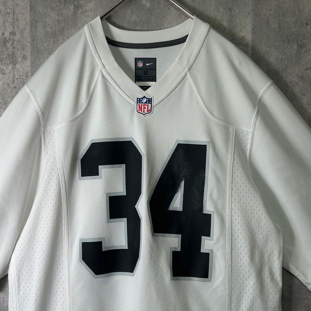 希少 NIKE NFL レイダース ボージャクソン ゲームシャツ 白