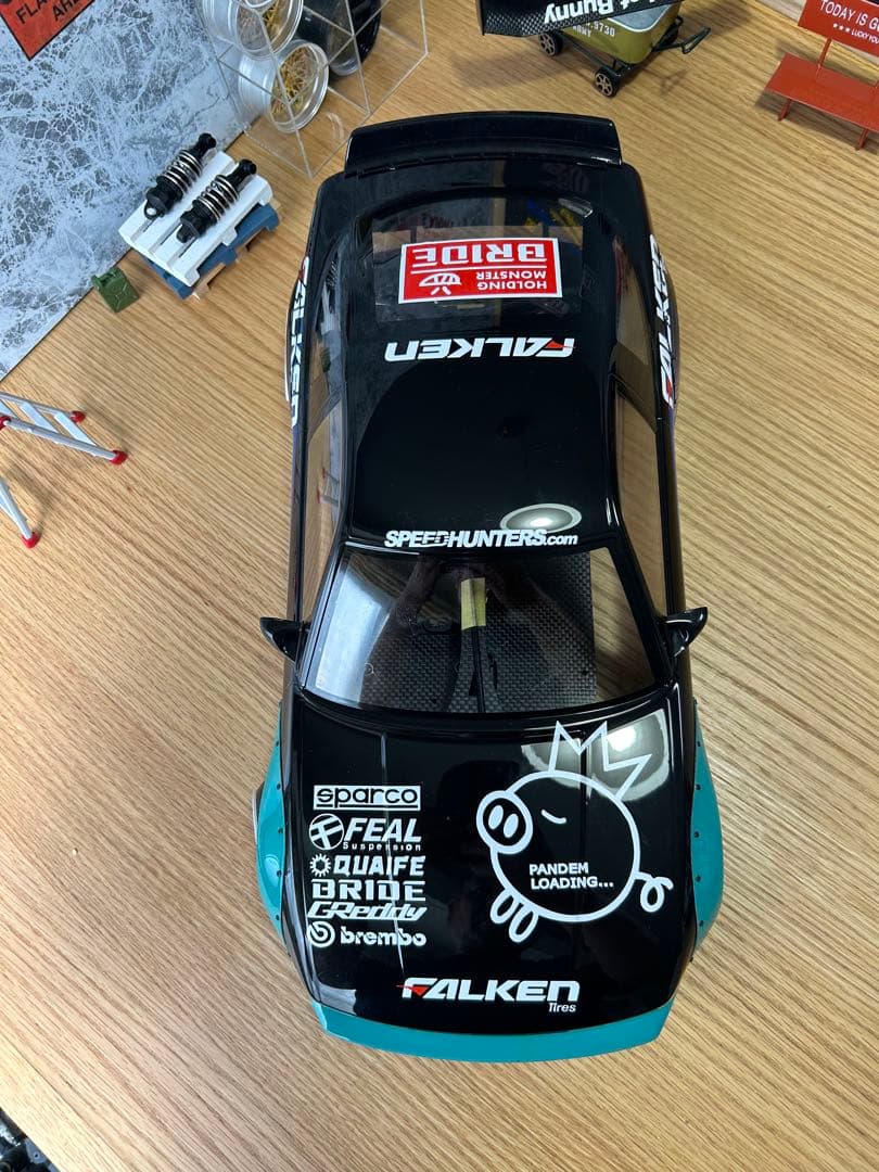 ADDICTION 180SX シルエイティ　ロケットバニー　ラジコンボディ