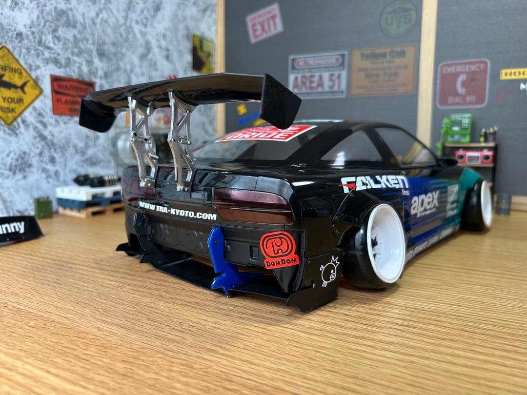 ADDICTION 180SX シルエイティ　ロケットバニー　ラジコンボディ