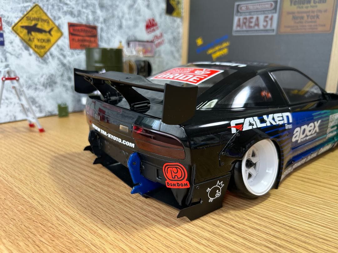 ADDICTION 180SX シルエイティ　ロケットバニー　ラジコンボディ