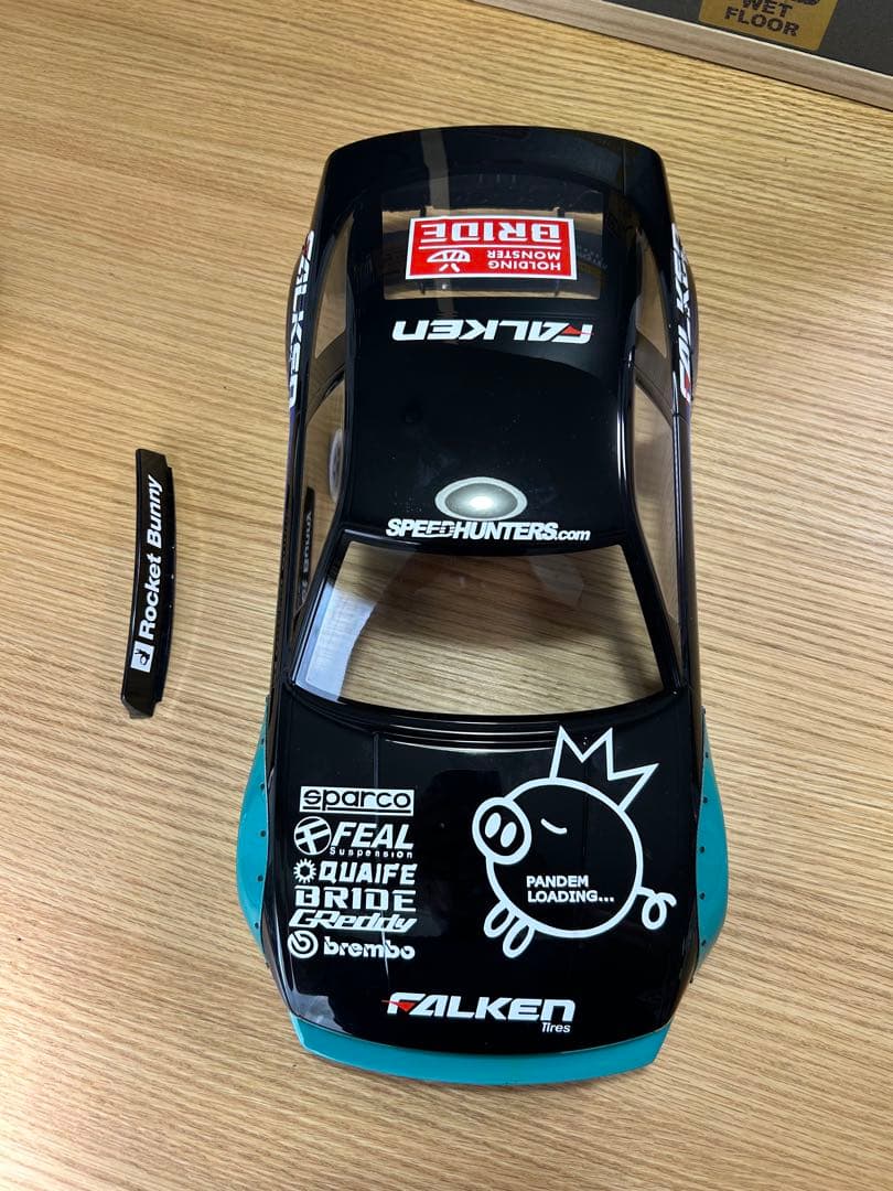 ADDICTION 180SX シルエイティ　ロケットバニー　ラジコンボディ