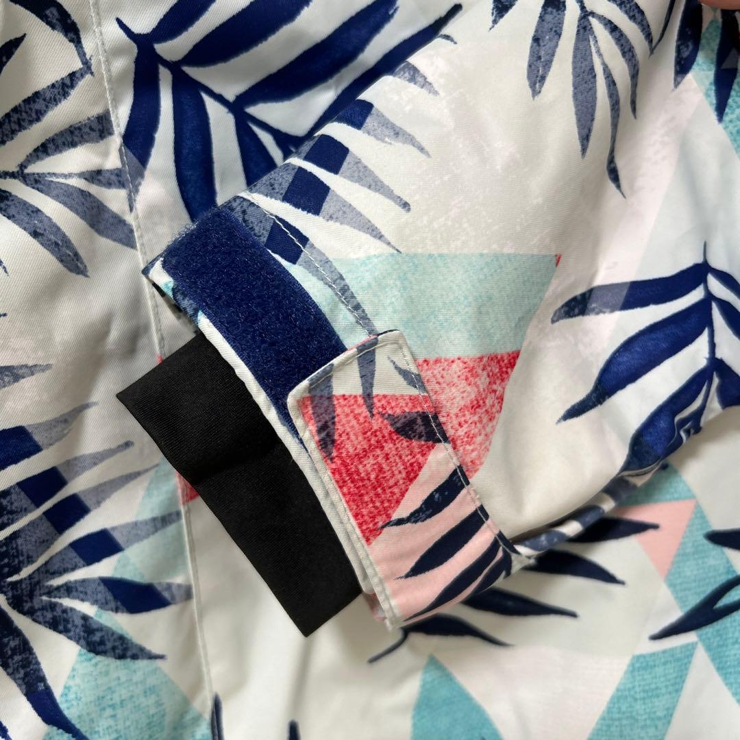 ロキシー　スノボウェア　スノーボードウェア　スキーウェア　M ボタニカル　黄色