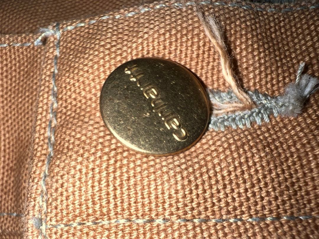 USA製 CARHARTT カーハート ダブルニーパンツ ブラウン 34×32
