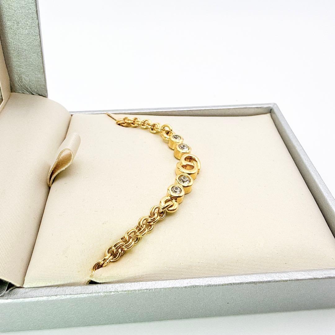 3016-2 保存箱付き極美品✨　Dior　ネックレス　CD ロゴ　希少　刻印