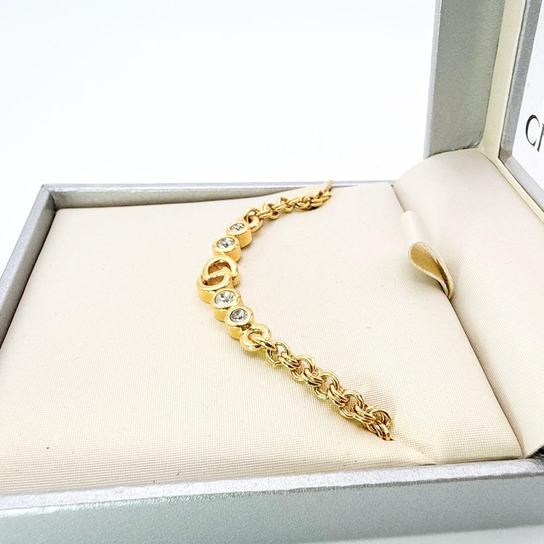 3016-2 保存箱付き極美品✨　Dior　ネックレス　CD ロゴ　希少　刻印