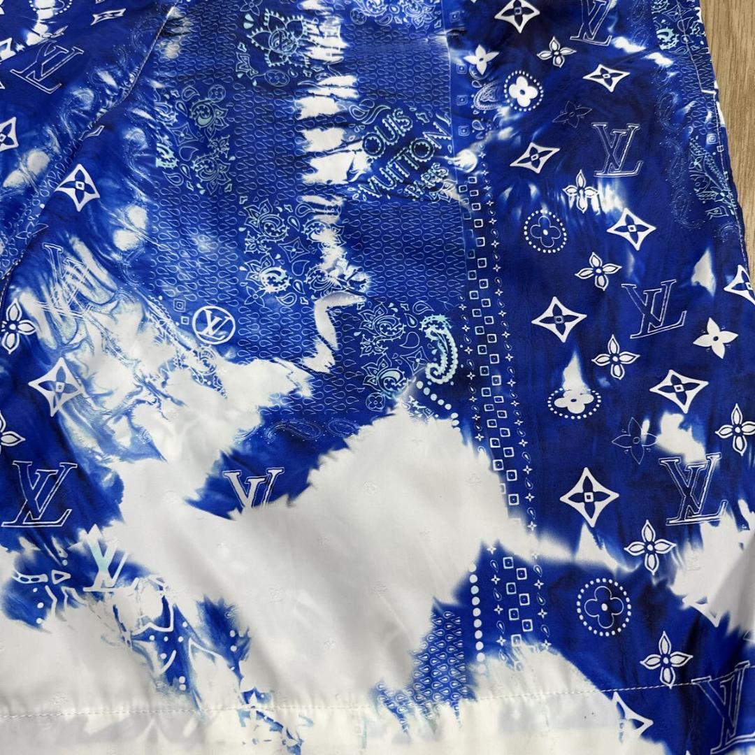 ルイヴィトン モノグラムバンダナ スイムパンツ 水着 水陸両用 ハーフパンツ S